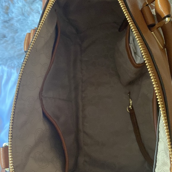 NWT MK Vanessa Chain Satchel Shoulder Bag - Picture 3 of 12